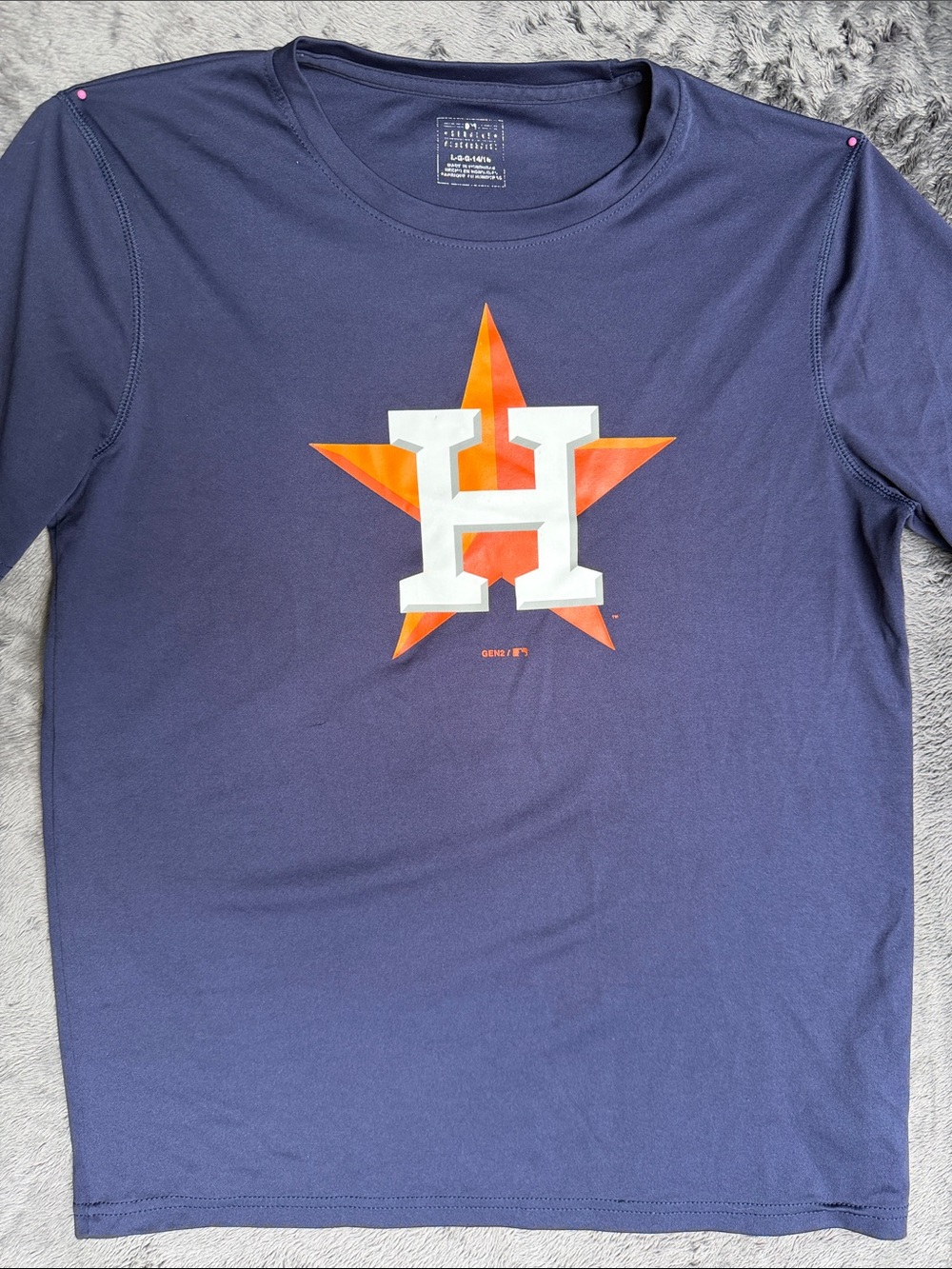 Houston Astros Navy Graphic Tee - Picture 5 of 5